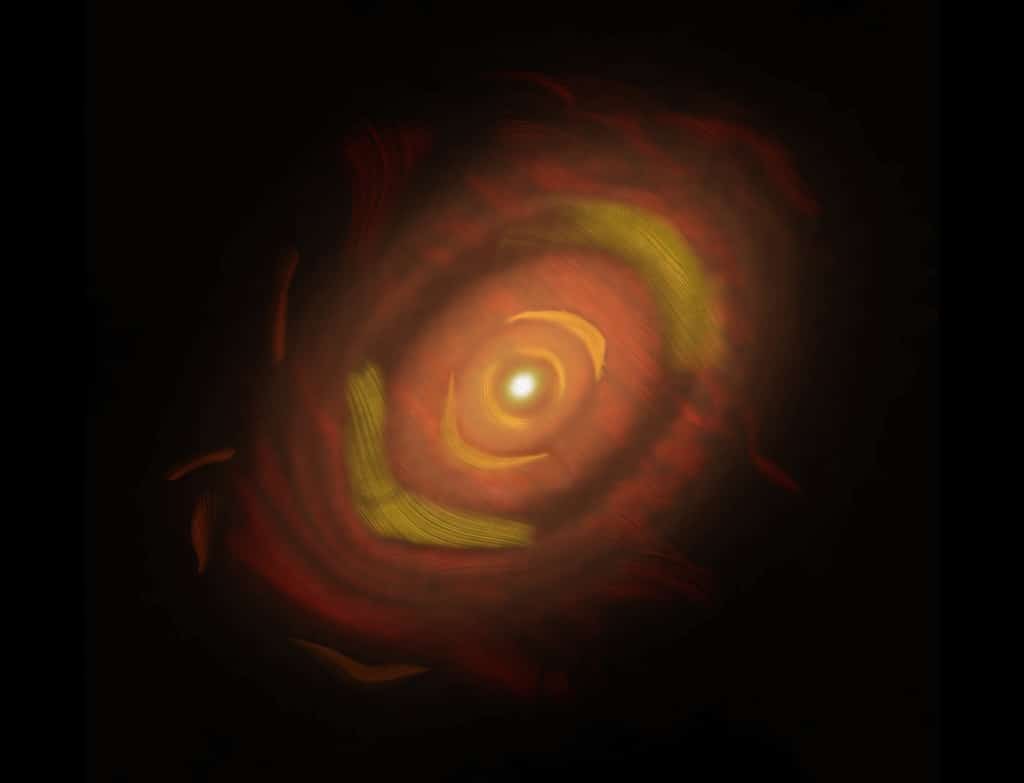 ALMAが原始惑星系円盤の次世代画像を撮影