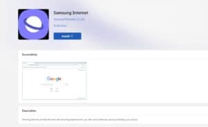 samsung internet