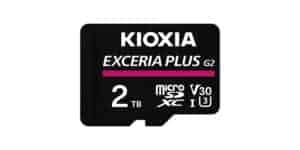 KIOXIA EXCERIA PLUS G2 microSD 2TB news