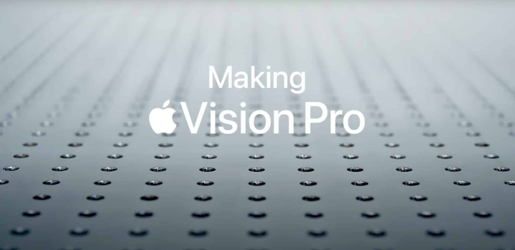 Apple Vision Pro製造の舞台裏を紹介する動画が公開