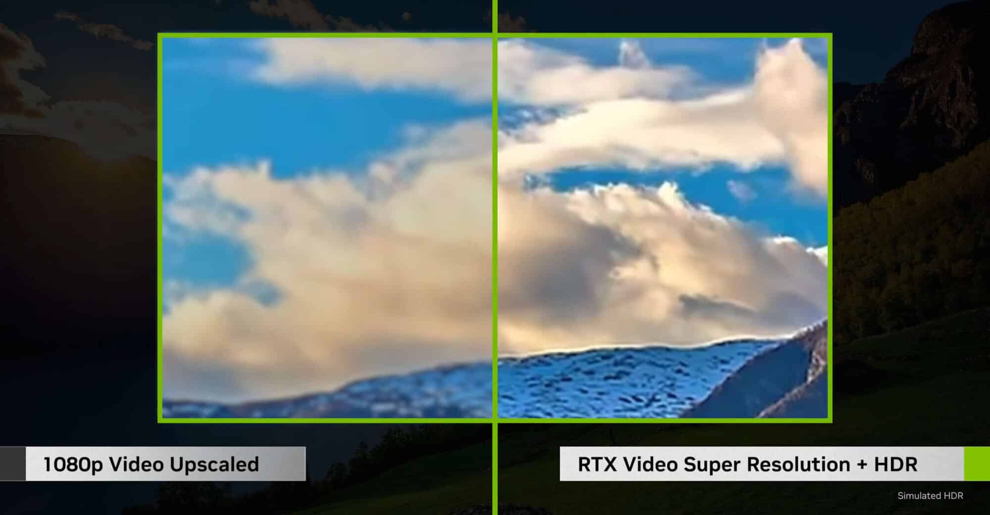 NVIDIA、SDR動画をHDR画質に変換する「RTX Video HDR」をRTXカード向けに展開