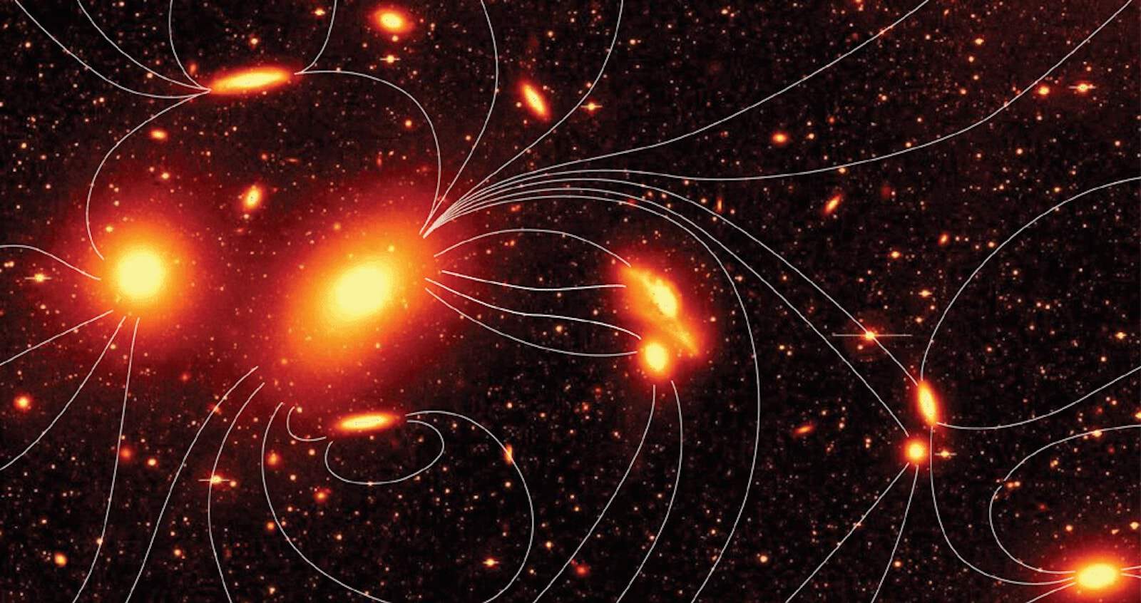 ダークマターが宇宙初期の磁場をマッピングしてくれるかも知れない