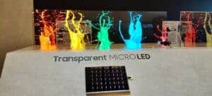 transparent microled