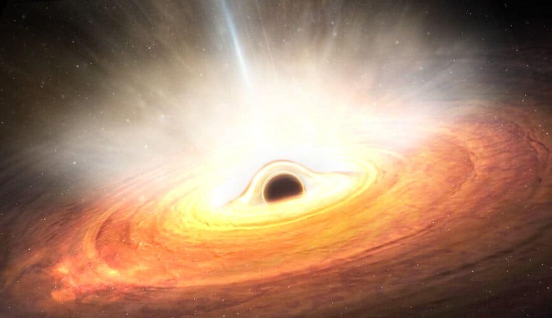 星を殺す「ブラックホール風」が遠方の銀河で発見された