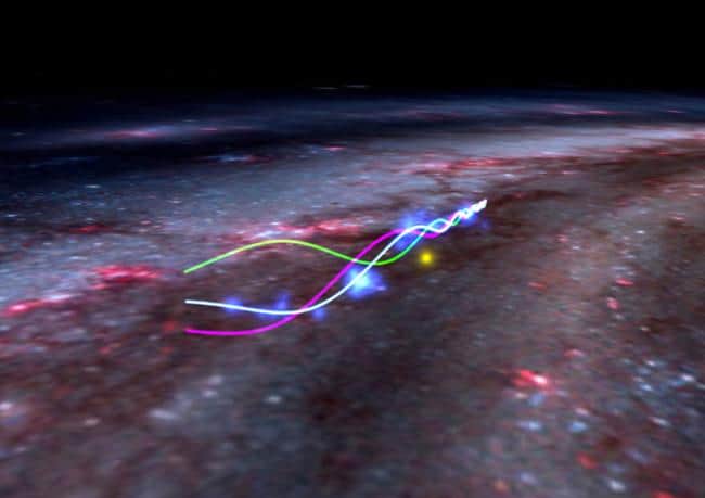 神秘的な銀河の「さざ波」がかつて地球を覆っていた可能性を天文学者が指摘