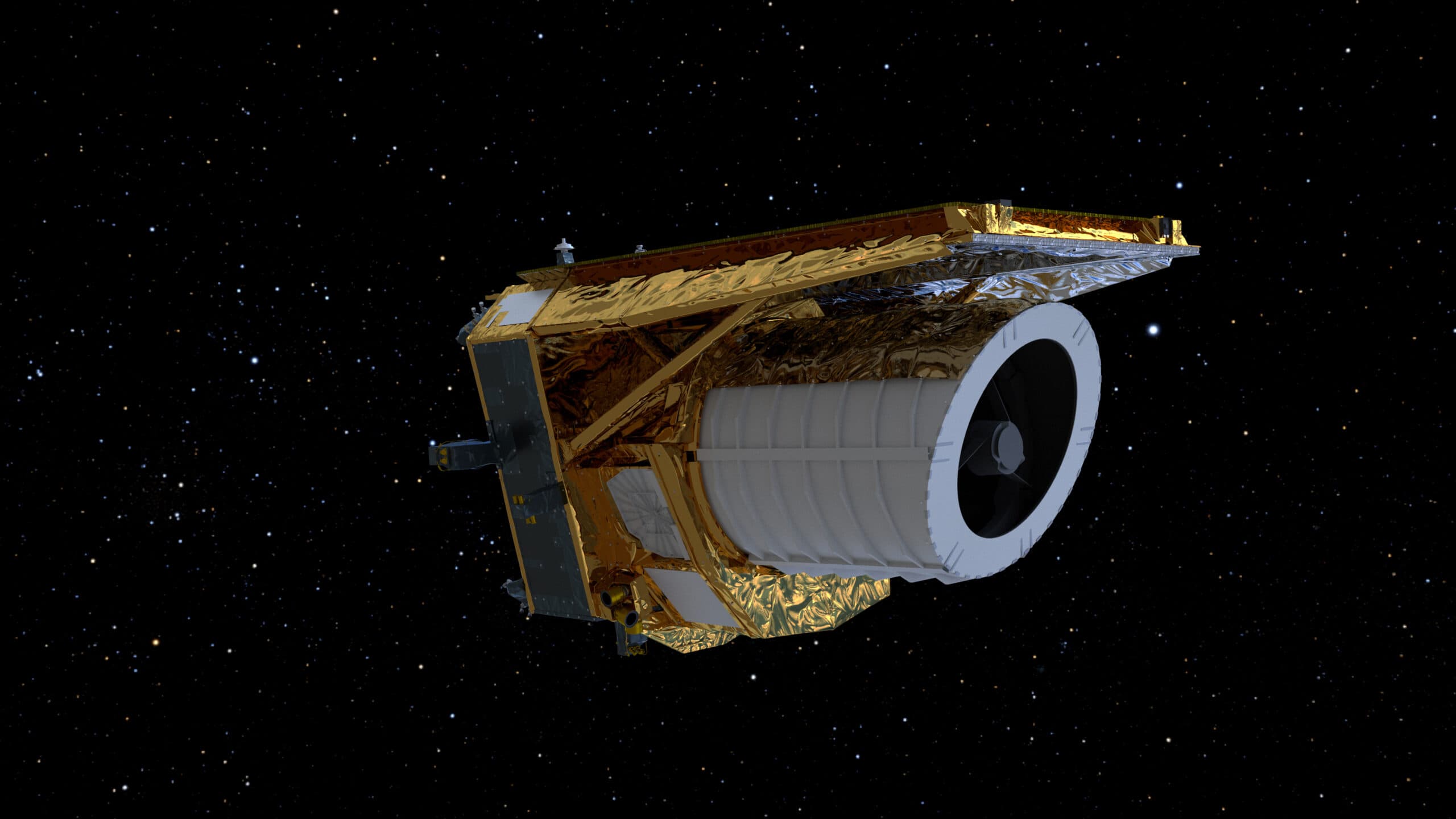 Euclid spacecraft scaled